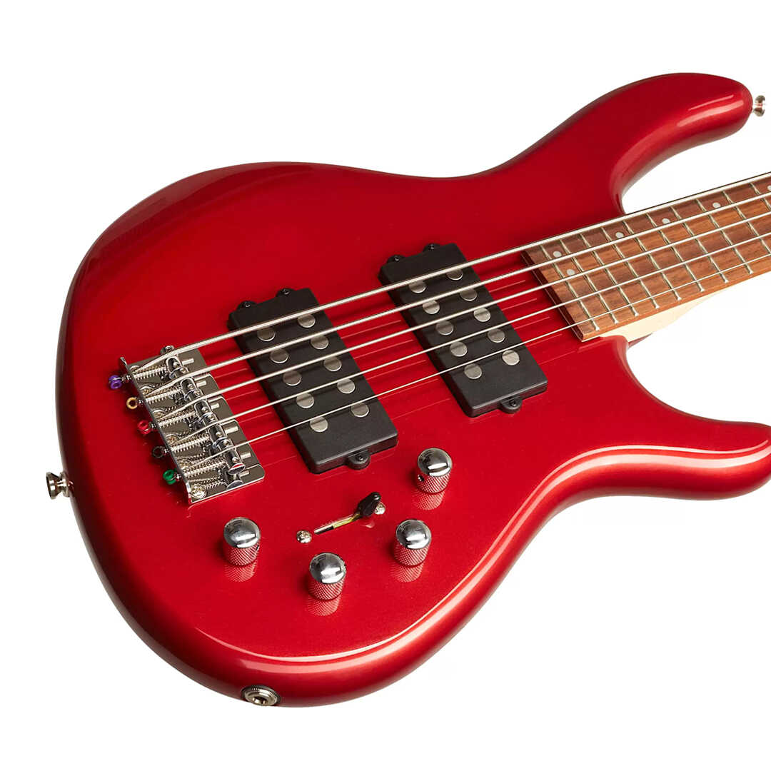 Cort Action HH5 Bass Guitar (Red)